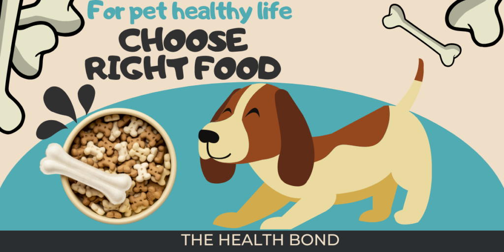 Right Food for your pet, the Health Bond